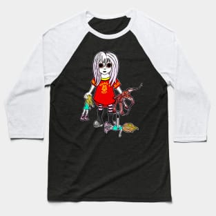 Daddy's Little Monster Baseball T-Shirt